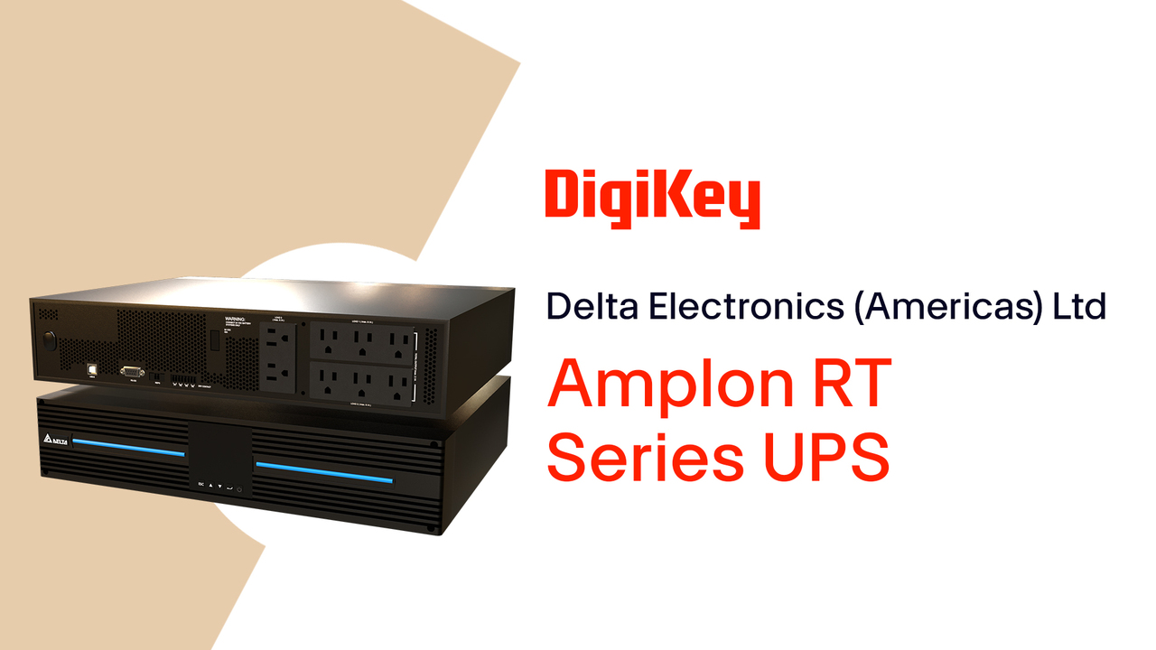 Delta Electronics Amplon RT Series UPS PIO | DigiKey