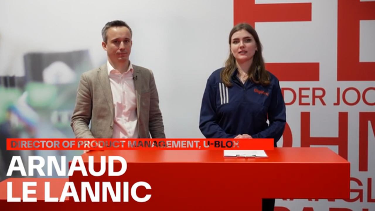 DigiKey at embedded world 2025 with u-blox