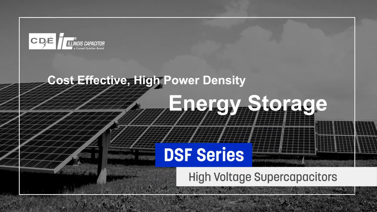 DSF Series Supercapacitors