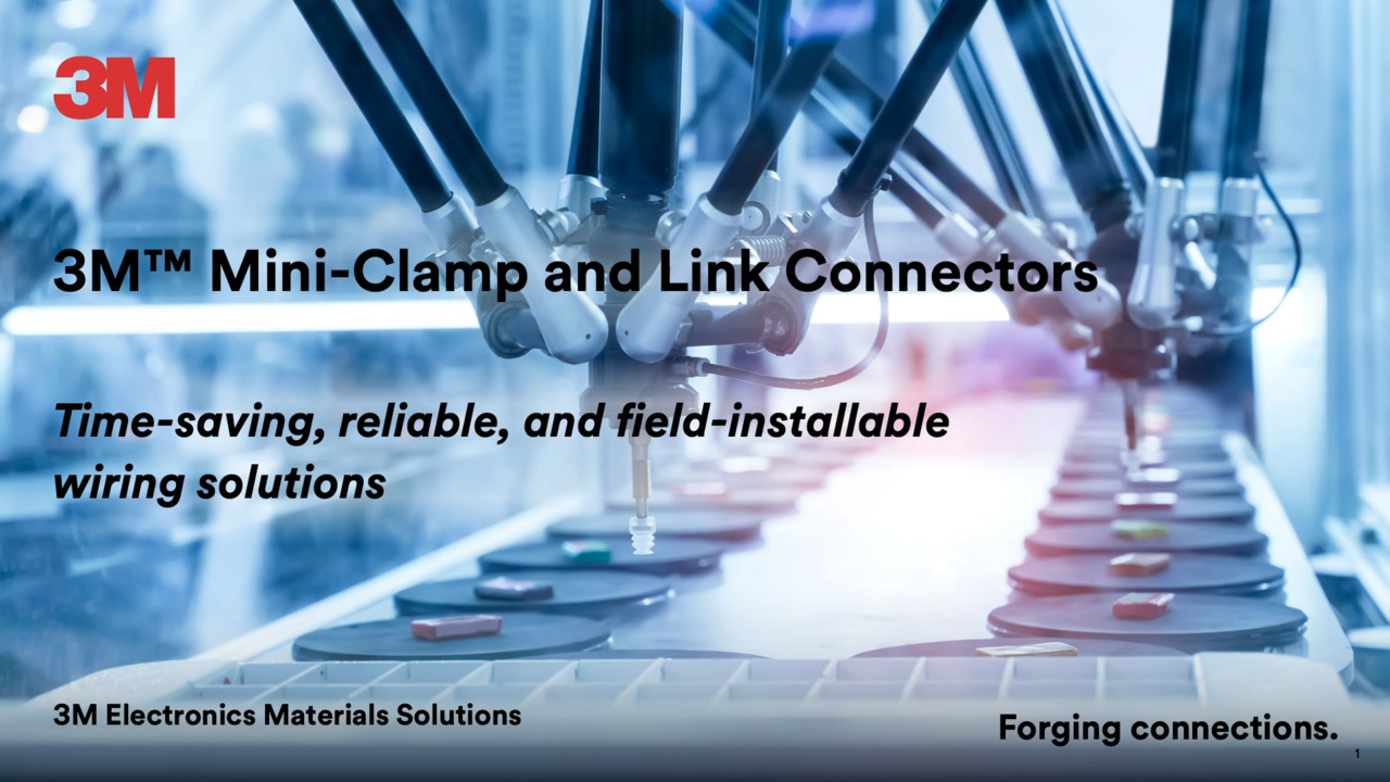 3M™ Mini-Clamp and Link Connectors