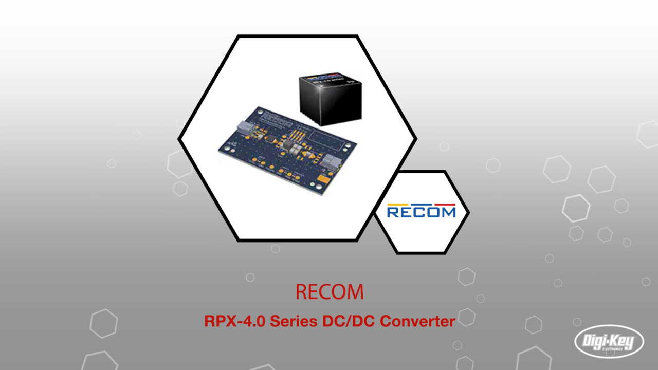 RPX-4.0 Series DC/DC Converter | Datasheet Preview