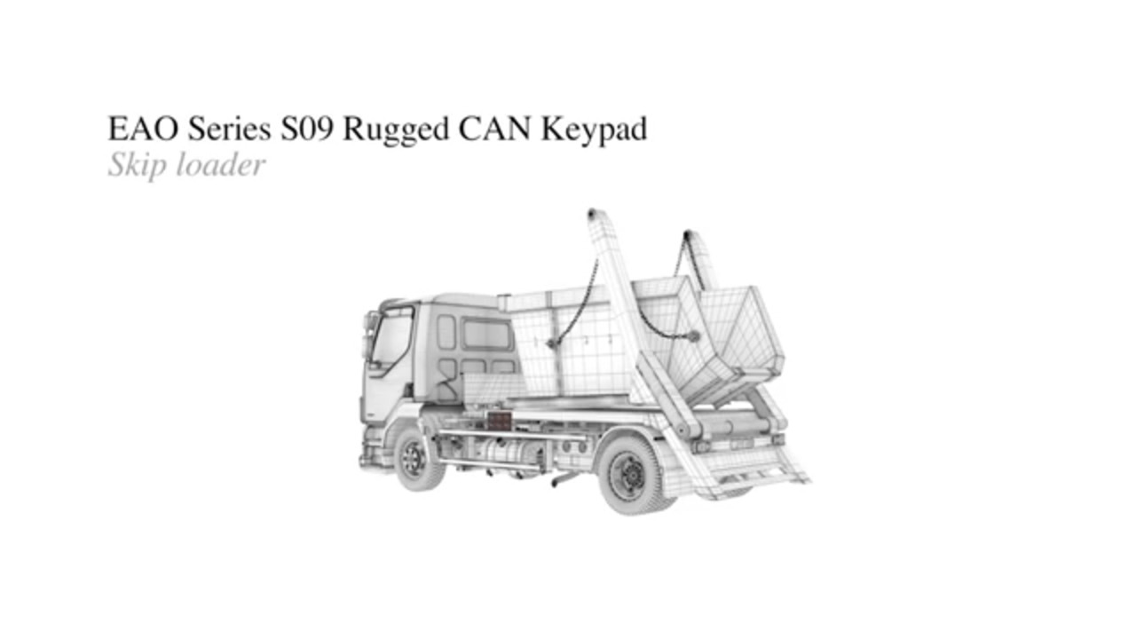 EAO - Series 09 Rugged Keypads Application Video – Skip Loader