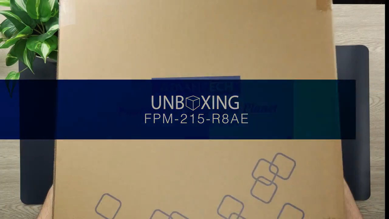 Unboxing the FPM-215-R8AE 15" Industrial Monitor