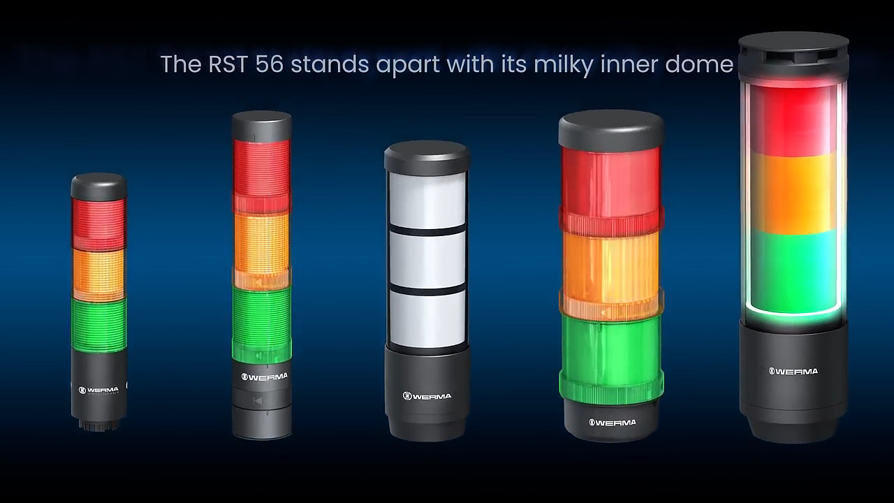 Introducing the RST 56 signal tower by WERMA