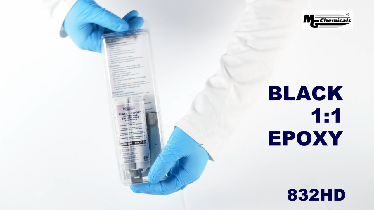 MG Chemicals’ Black 1:1 Epoxy 50ML