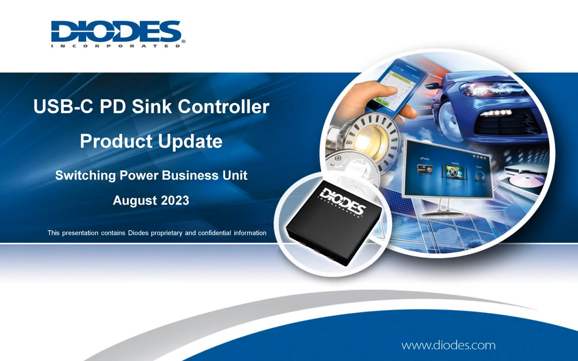 USB-C Power Delivery Sink Controllers