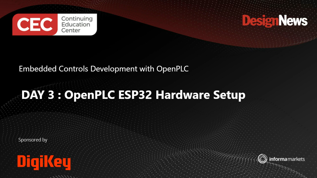Embedded Controls Development using OpenPLC – Day 3