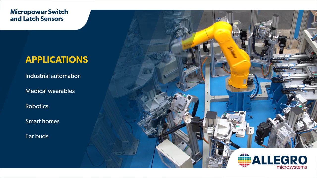 Allegro MicroSystems Micropower Switch and Latch Sensors