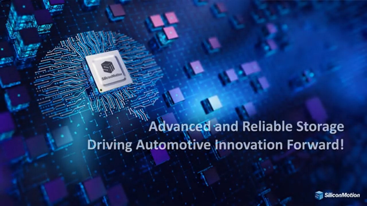 Silicon Motion's Advanced and Reliable Storage for Automotive Applications