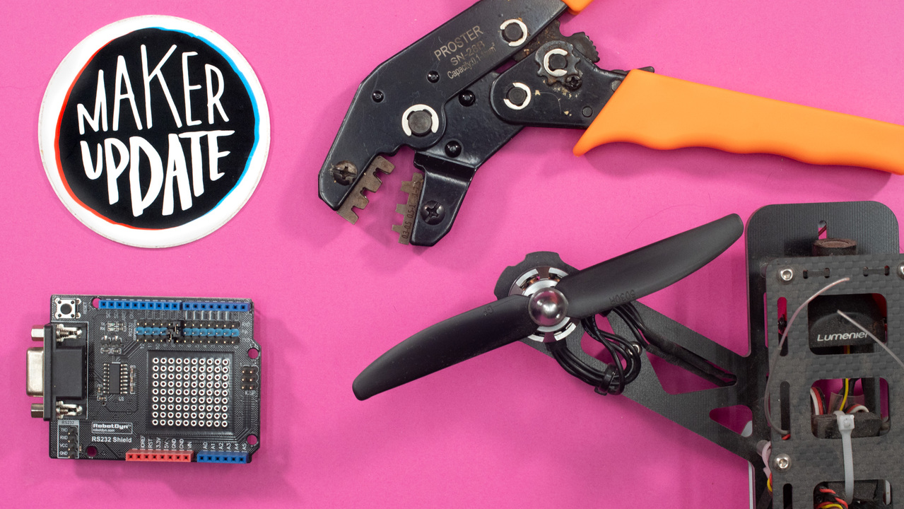 This week on Maker Update, making the world’s fastest drone, a convenient cage for your soul, a deluxe beetle, and the return of the EggBot.