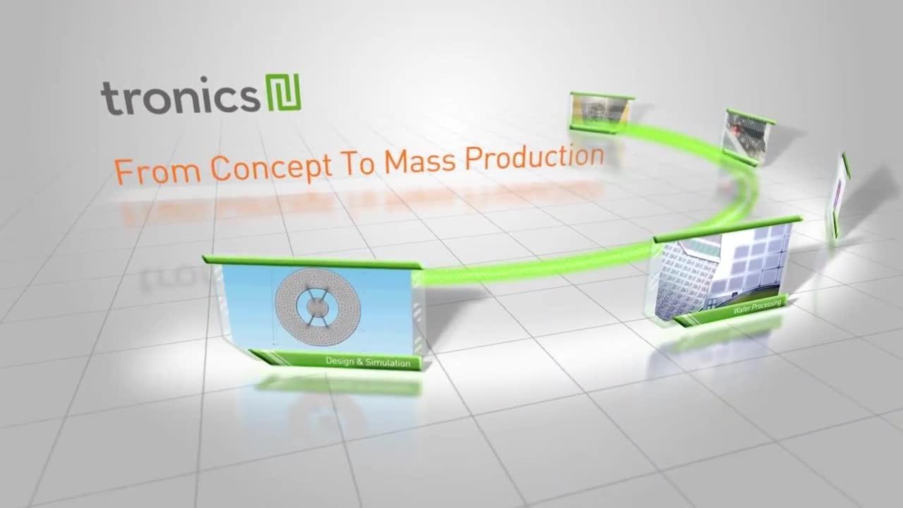 Tronics Microsystems Corporate video