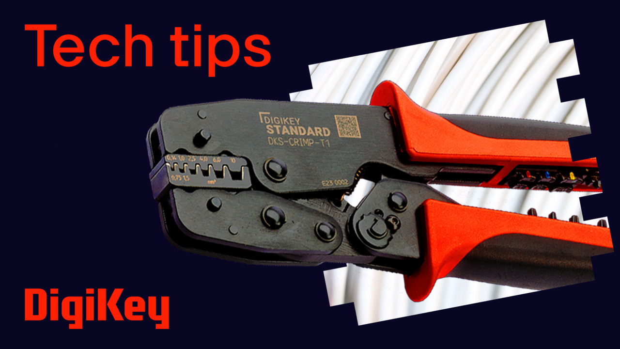 How to Strip and Crimp Wires Easily | DigiKey Standard
