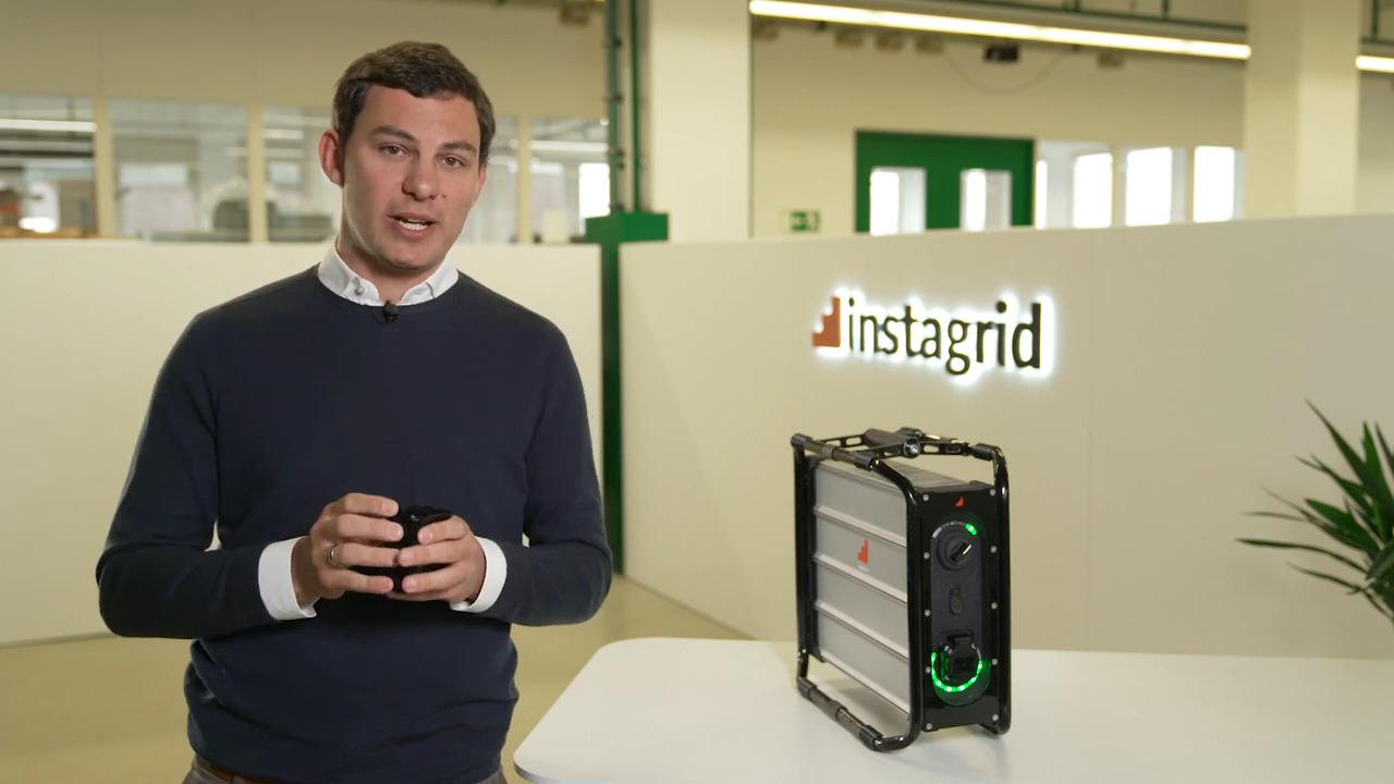 instagrid - portable power for professionals, using LFPAK MOSFETs