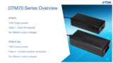 TDK-Lambda DTM70 Series TDK-Lambda DTM70 Series