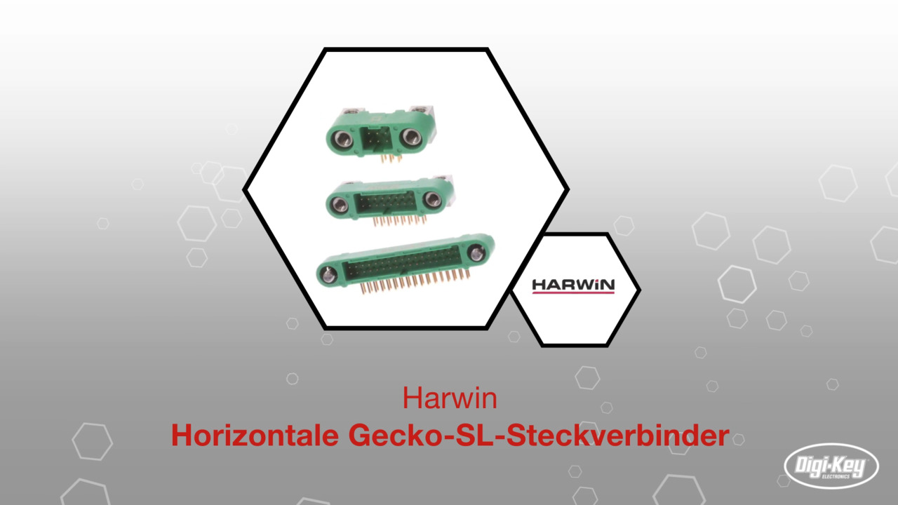 Horizontale Gecko-SL-Steckverbinder | Datasheet Preview