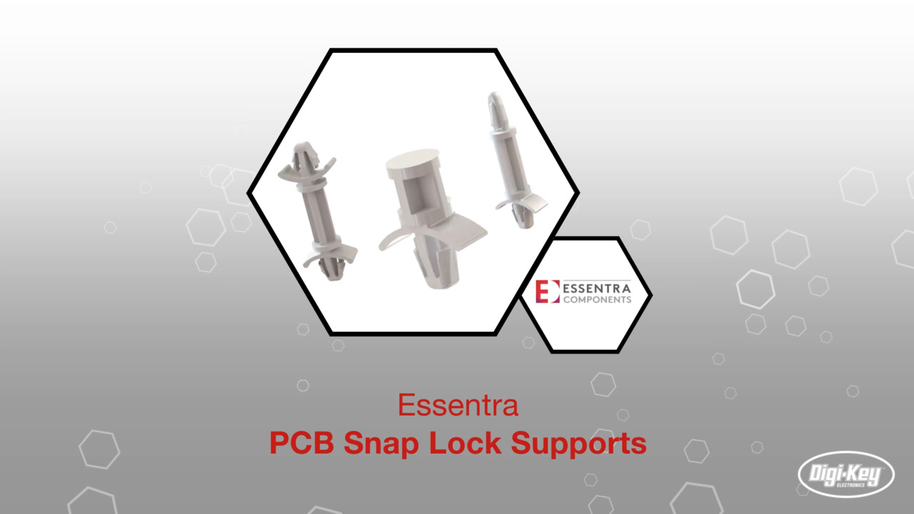 Essentra PCB Snap Lock Supports | Datasheet Preview