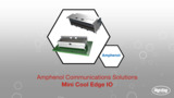 Mini Cool Edge IO | Datasheet Preview Mini Cool Edge IO | Datasheet Preview