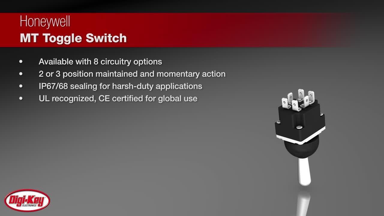 MT Micro Switch Mini Toggle Switches Honeywell DigiKey