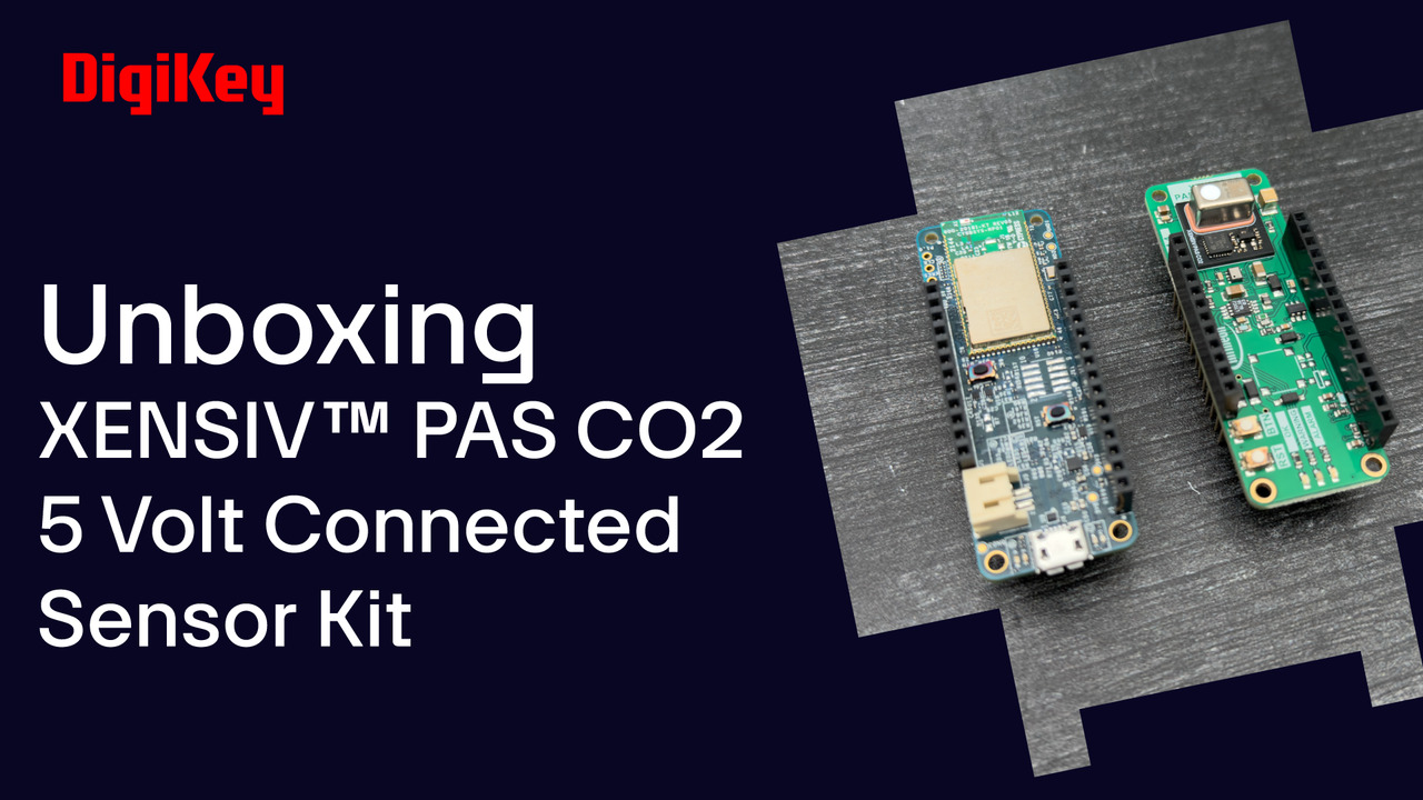 Infineon XENSIV PAS CO2 - Unboxing | DigiKey