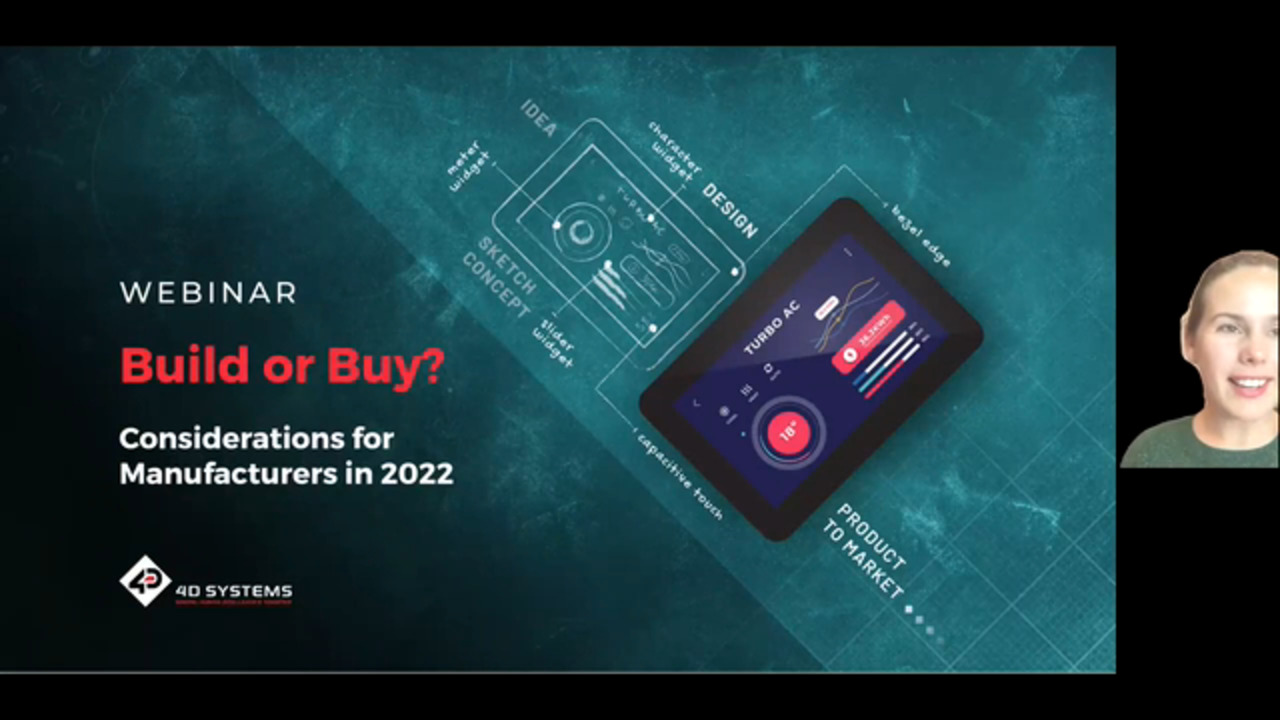 Webinar - Build or Buy? Considerations for Manufacturers in 2022