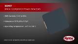 KEMET Metal Composite Power Inductors | Digi-Key Daily KEMET Metal Composite Power Inductors | Digi-Key Daily