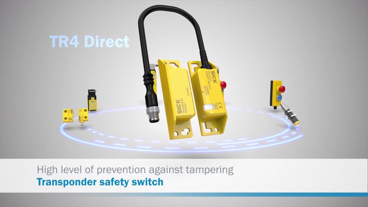 Non-Contact Safety Switches for Industrial Safety Applications from SICK