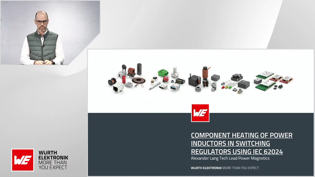 WEbinar in Zusammenarbeit mit DigiKey: Komponentenerwärmung von Leistungsinduktivitäten in Schaltreglern
