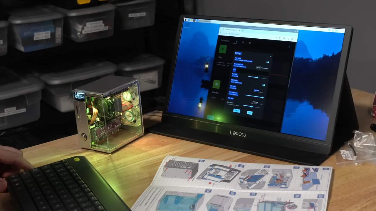 Build A Super Tiny Arm Based Mini Desktop PC with the all New Pironman 5!