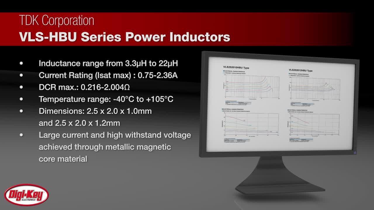 TDK Corporation VLS-HBU Series Power Inductors | DigiKey Daily