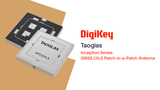 Inception Series GNSS L1/L5 Patch-in-a-Patch Antenna from Taoglas PIO | DigiKey