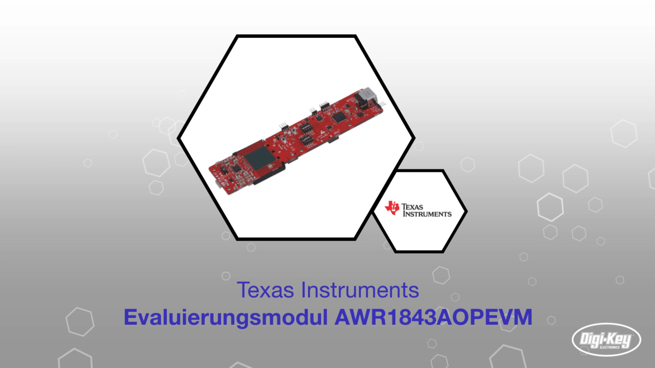 Evaluierungsmodul AWR1843AOPEVM | Datasheet Preview