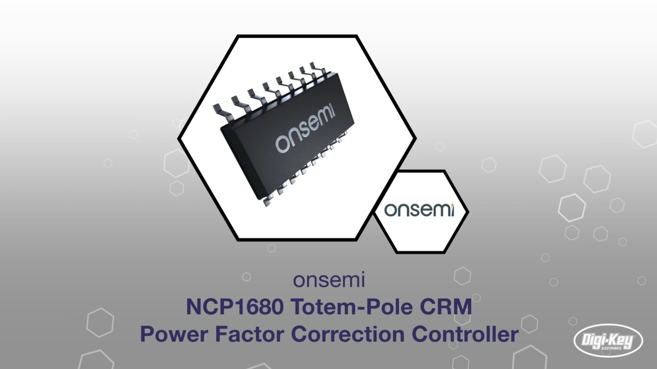 onsemi - NCP1680 Totem-Pole CRM Power Factor Correction Controller | Datasheet Preview