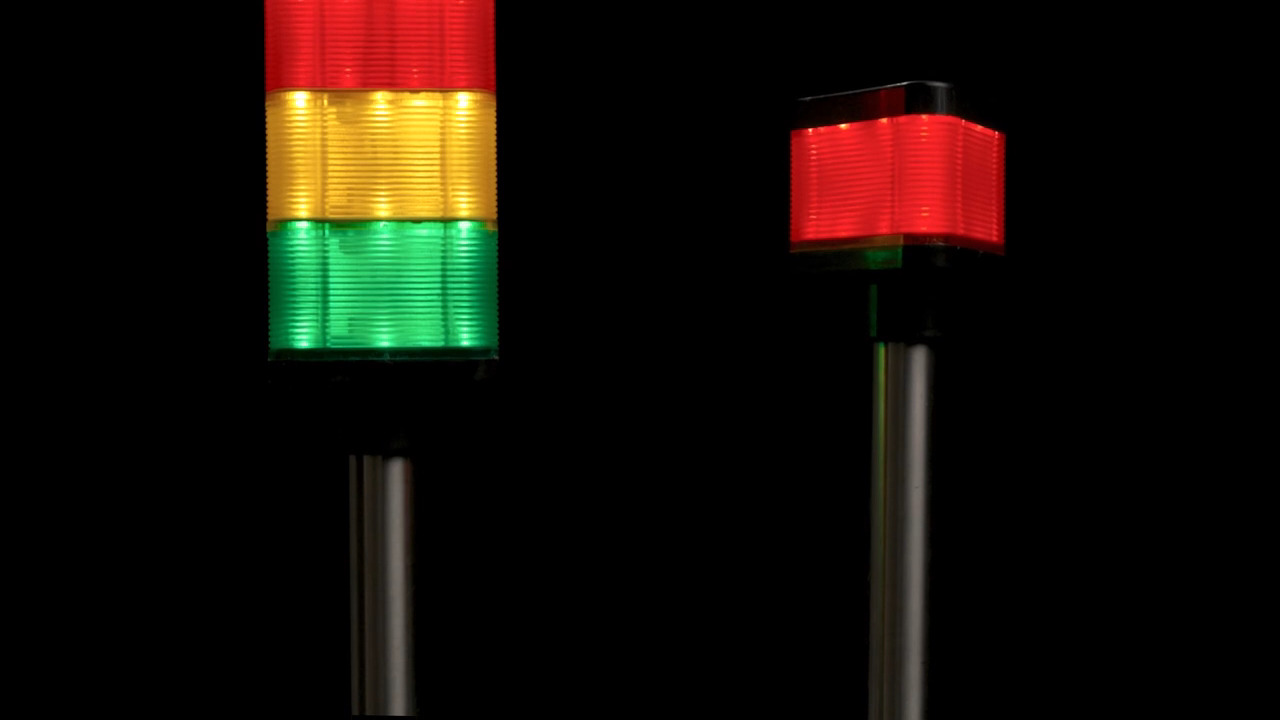 Mallory 60mm Color Lens Universal Series Stacklights