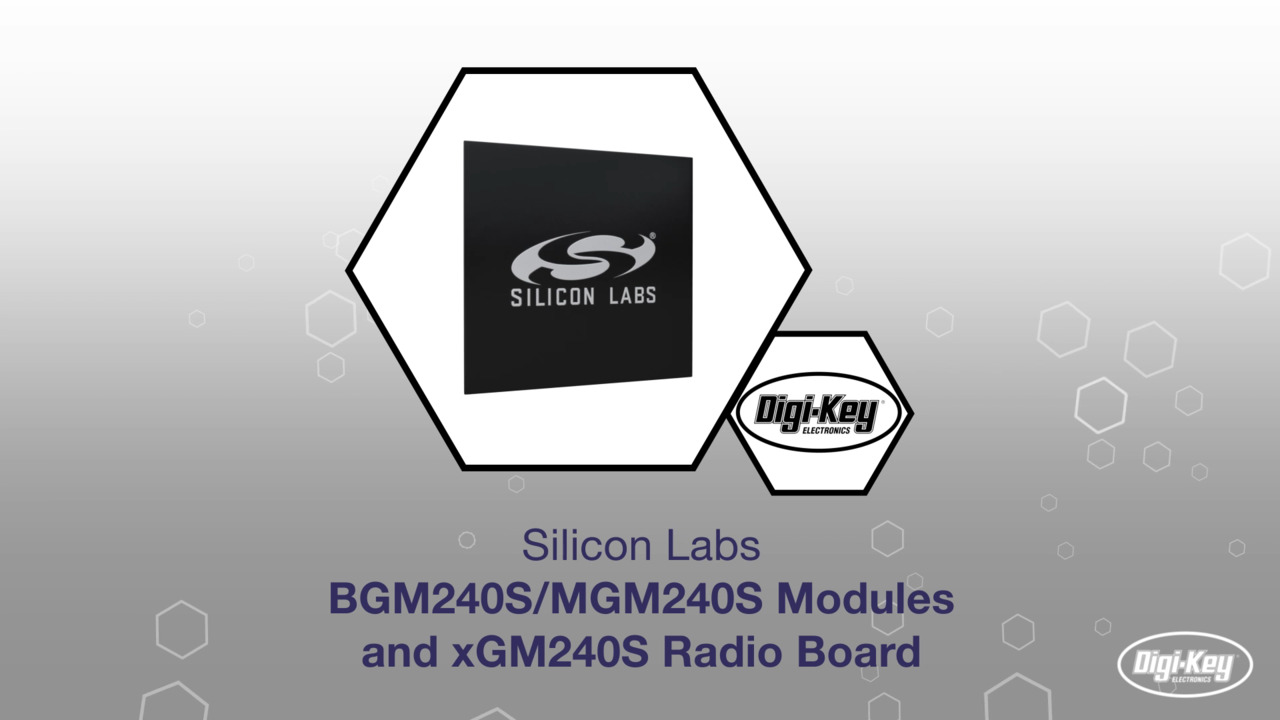 Silicon Labs - BGM240S/MGM240S Modules and xGM240S Radio Board | Datasheet Preview