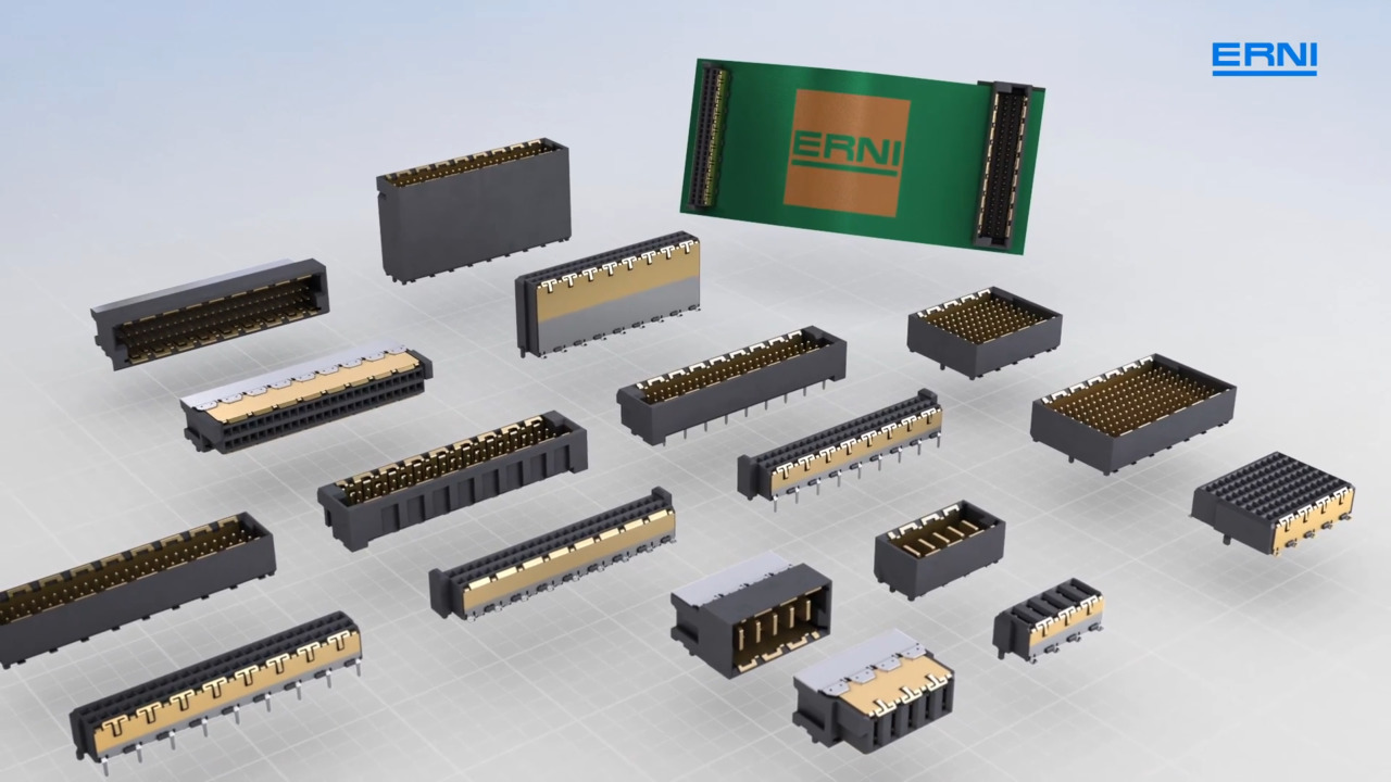 ERNI MicroSpeed Connectors