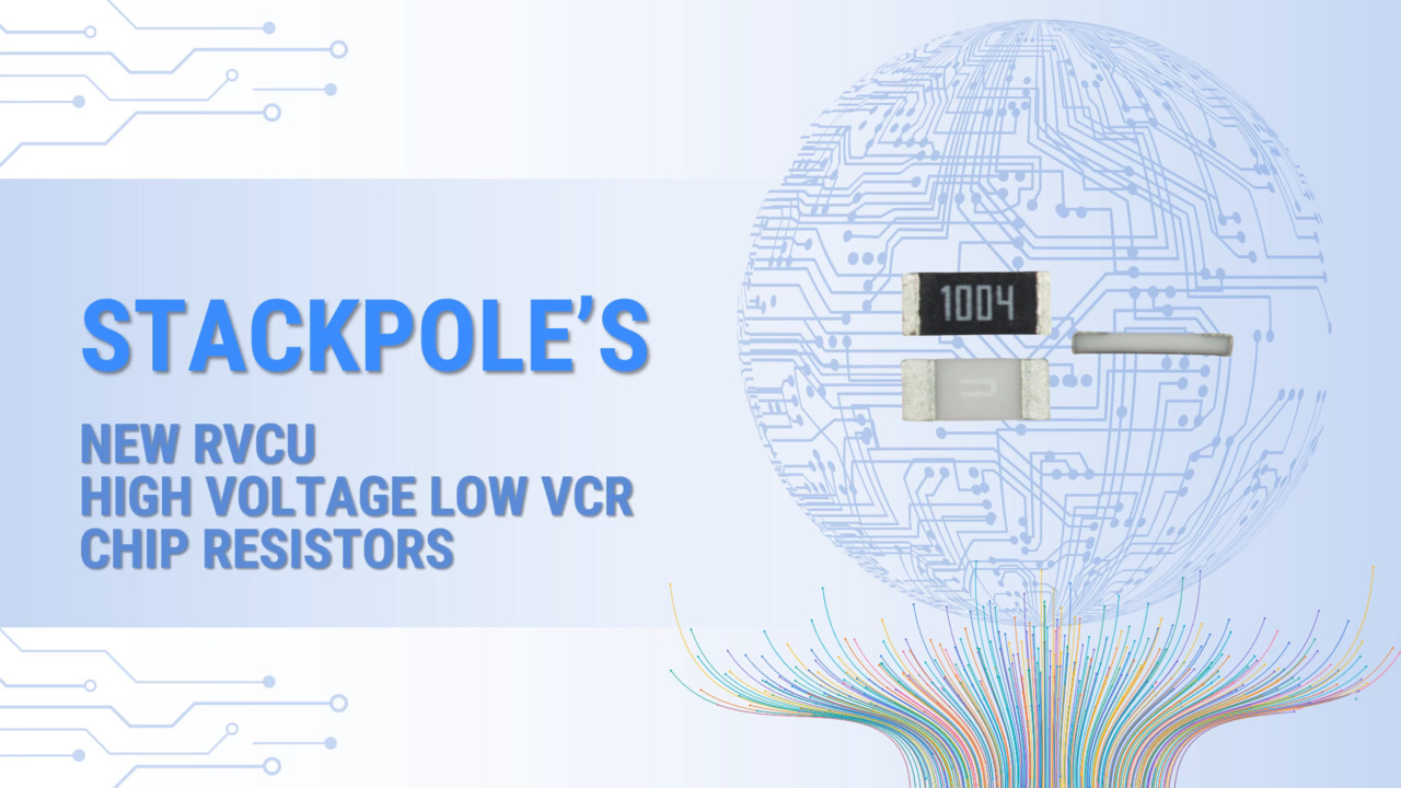 RVCU High Voltage Low VCR Chip Resistors