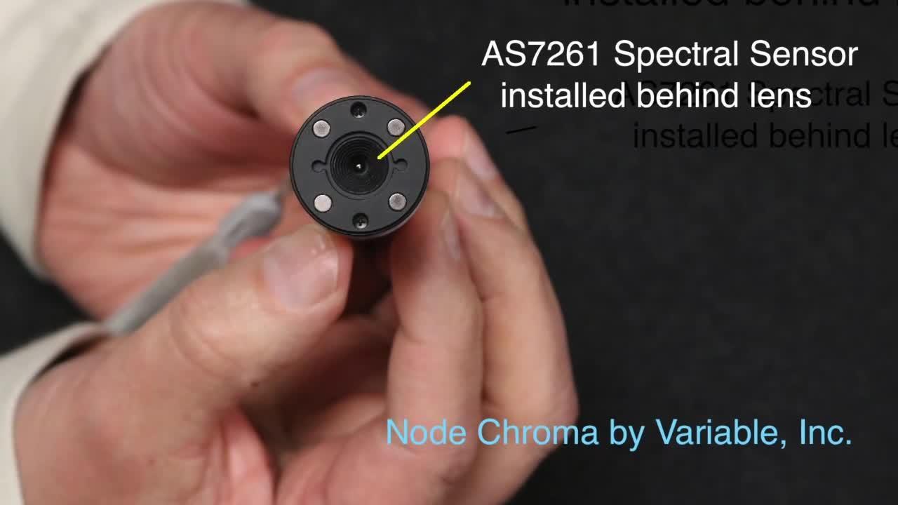 Color Scanning Made Easy! ams AS7261 Spectral Sensor