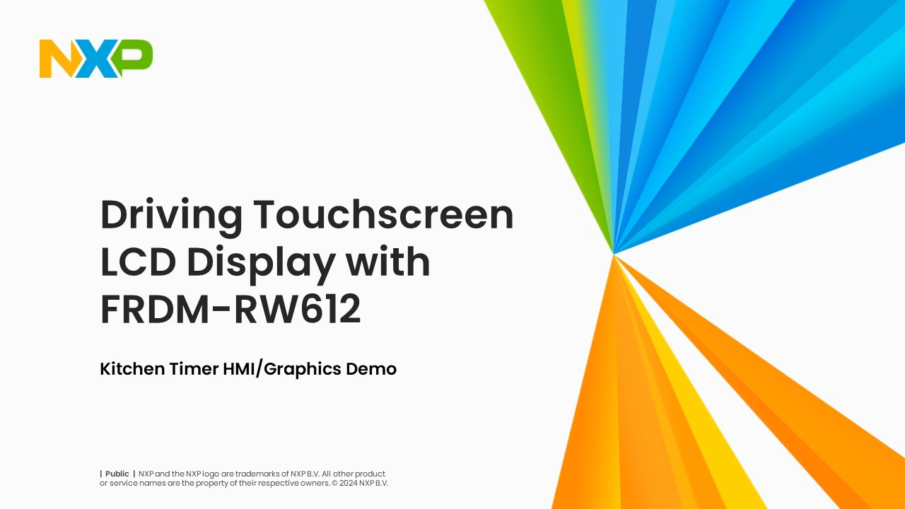 Driving an LCD Display with the FRDM-RW612