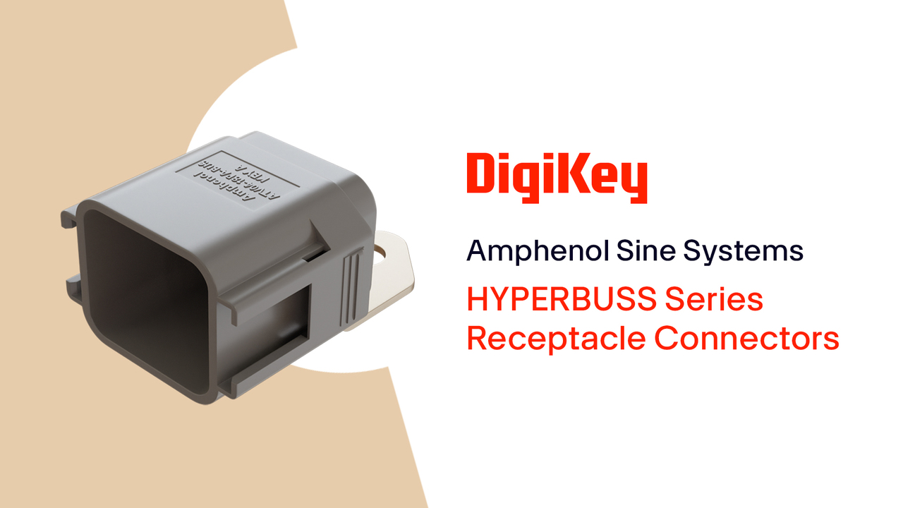 HYPERBUSS Series Receptacle Connectors from Amphenol PIO | DigiKey