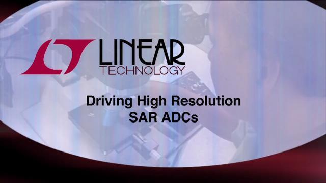 Driving High Resolution SAR ADCs