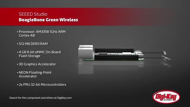 SEEED BeagleBone Green Wireless | DigiKey Daily