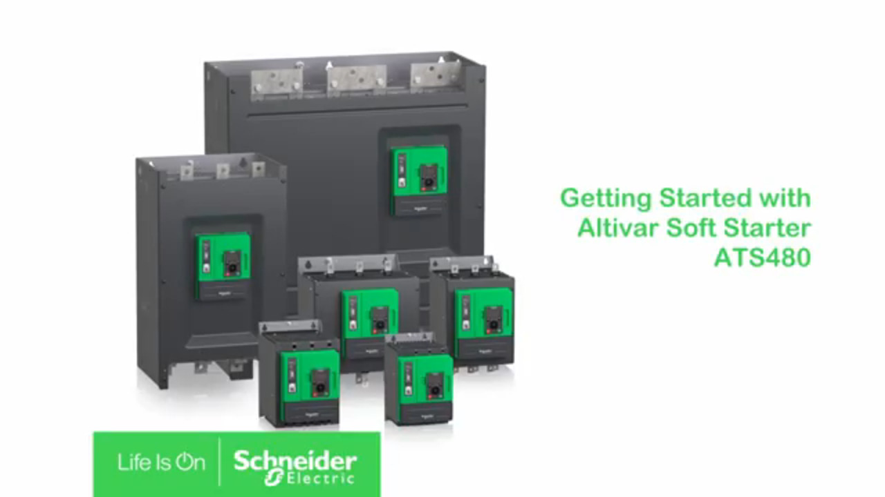 Getting Started with Altivar Soft Starter ATS480 | Schneider Electric