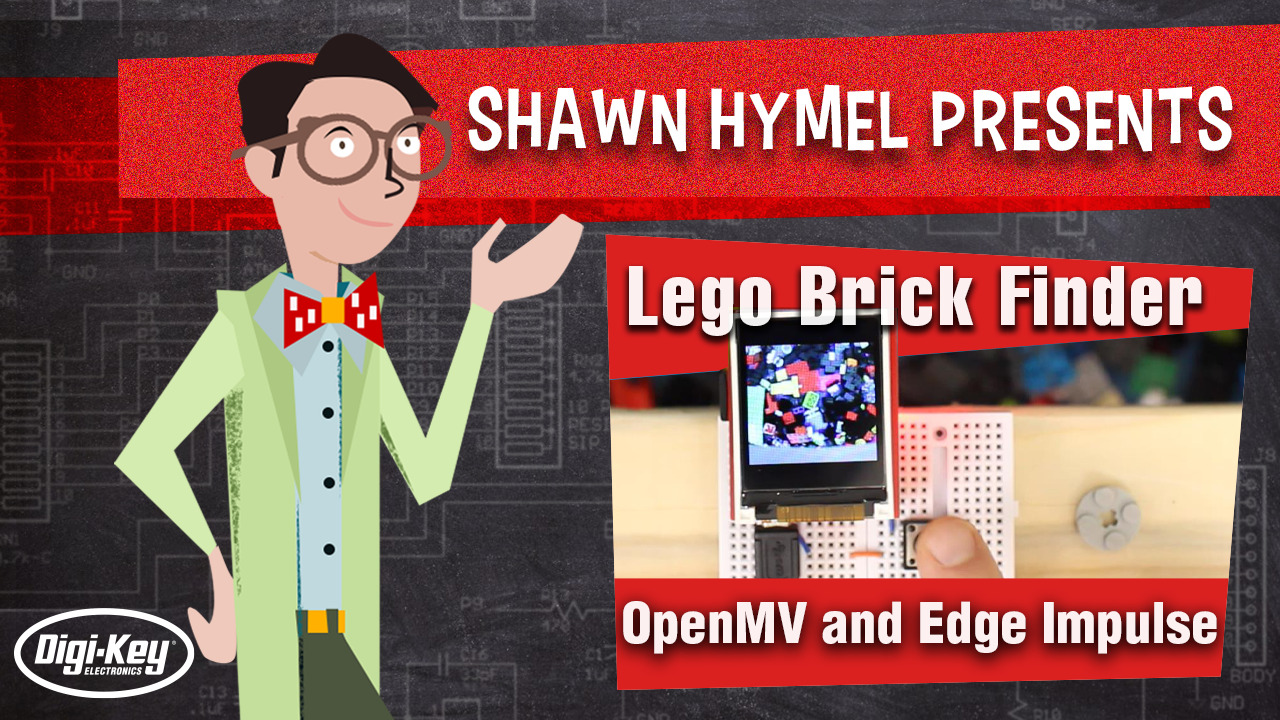 Lego Brick Finder with OpenMV and Edge Impulse | DigiKey