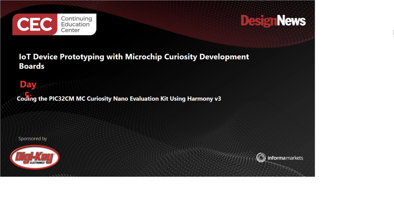 IoT Device Prototyping with Microchip Curiosity Development Boards – Day 5