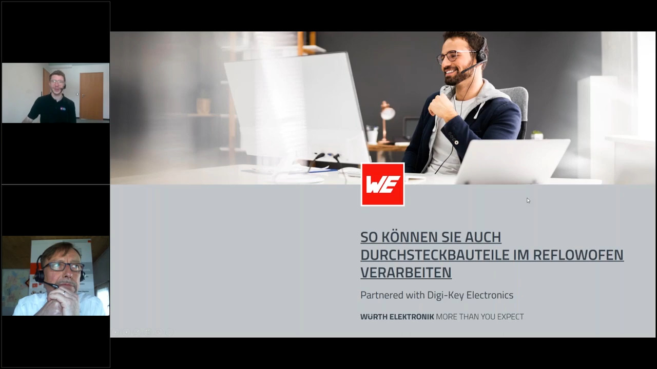 WEBinar in Partnerschaft mit DigiKey: Verarbeitung von durchkontaktierten Komponenten im Reflow-Ofen
