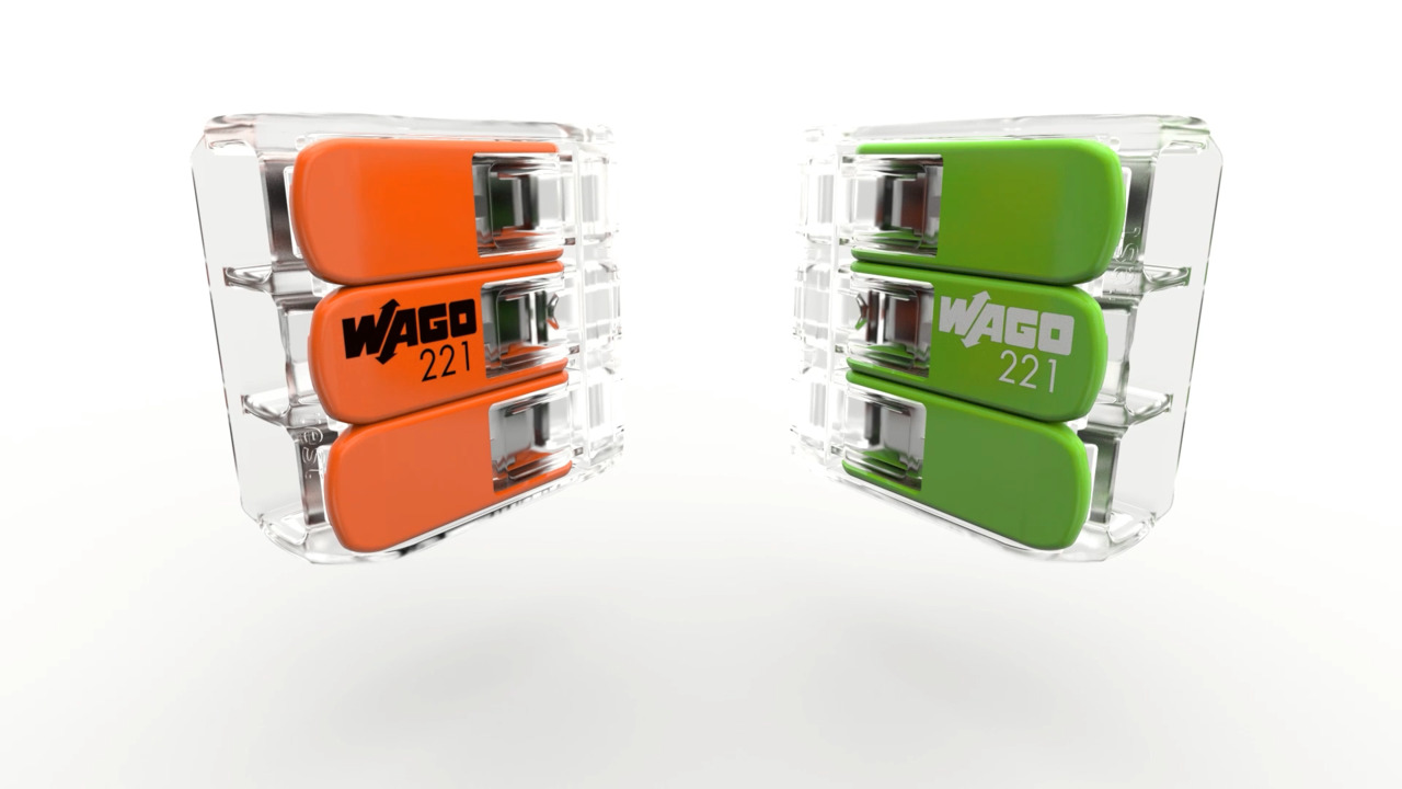 WAGO’s Green Range 221 Splicing Connectors