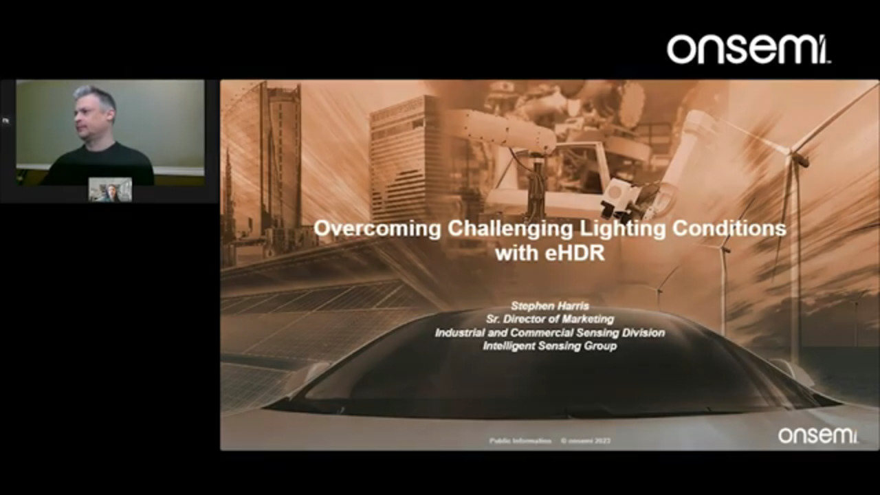 Webinar - Overcoming Challenging Lighting Conditions with eHDR