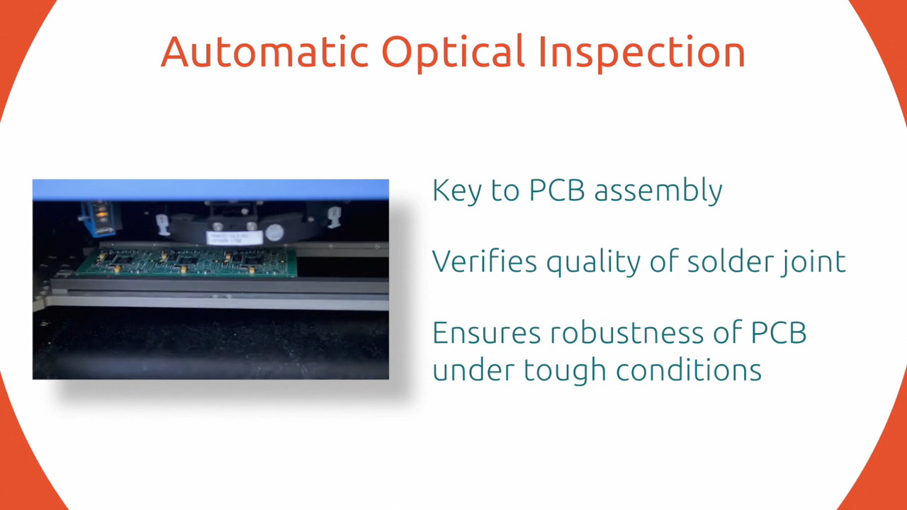 Improve accuracy of AOI in PCB production by using modern package technology