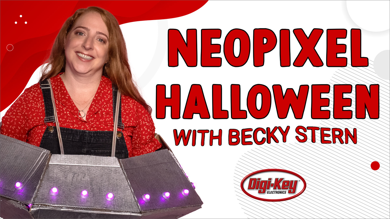 NeoPixel Halloween Costumes - Electronics with Becky Stern | DigiKey