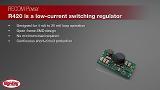 RECOM R420 Low-Current Switching Regulator | Digi-Key Daily RECOM R420 Low-Current Switching Regulator | Digi-Key Daily